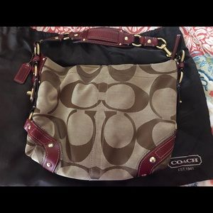 Coach hand bag